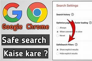 Pengaturan Pencarian Google