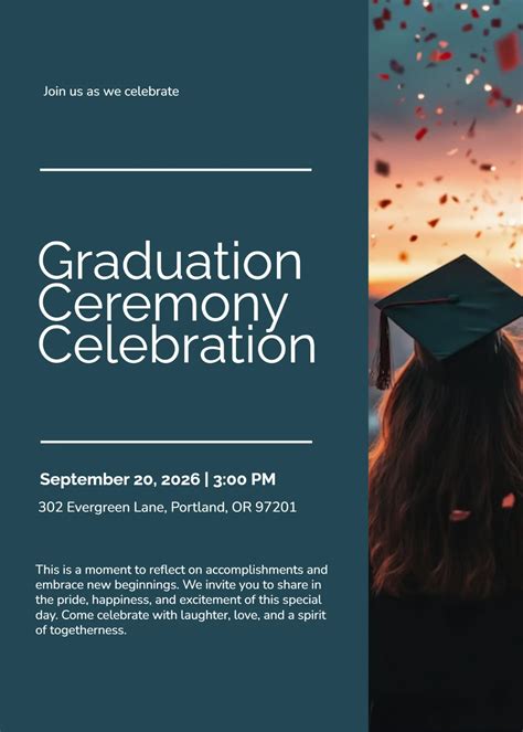 Grad Invite Template Free