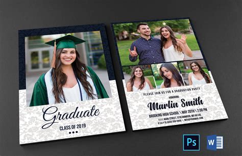 Graduation Announcement Template Word