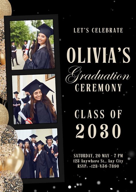 Graduation Announcements Templates Free