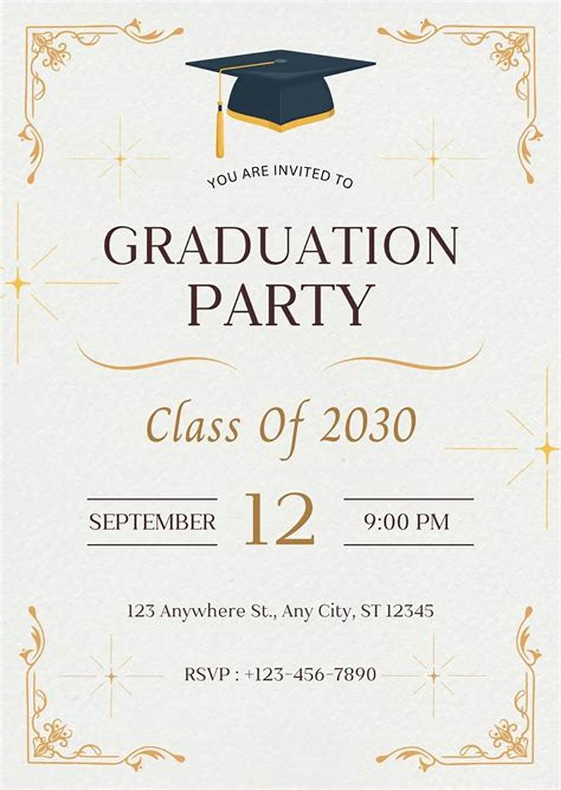 Graduation Invitations Free Printable