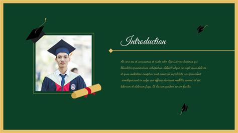Graduation Slides Template