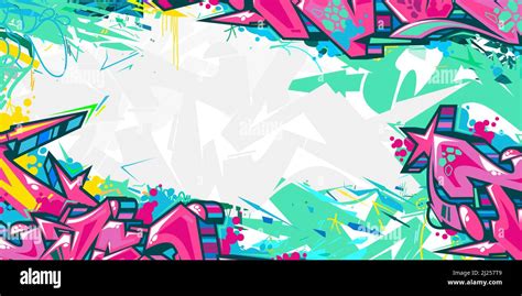 Graffiti Background Template
