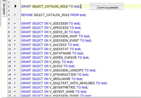 Grant Select_catalog_role To User Name