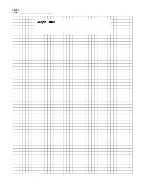 Graph Paper For Word Template