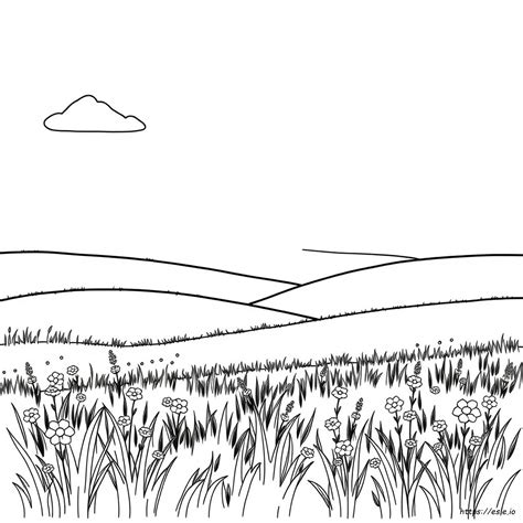 Grassland Printable