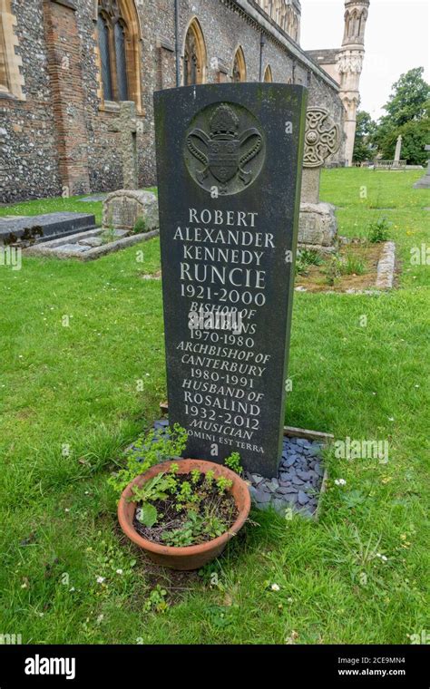 Grave of Robert Runcie