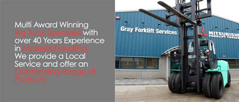 Gray Forklift Services Ltd - Scotland's Premier Forklift & Warehouse Equipment Specialists