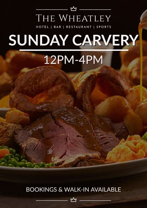 Great British Sunday Carvery