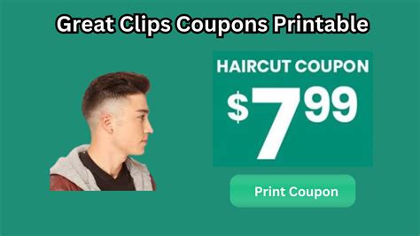 Great Clips $999 Coupon Printable