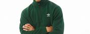 Green Adidas Fleece Jacket