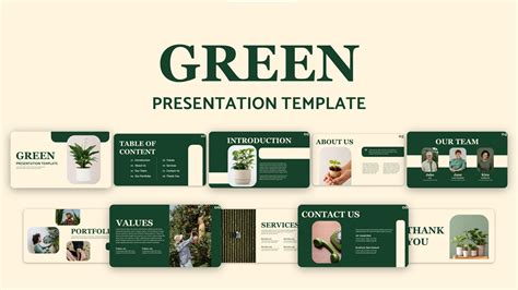 Green Ppt Template