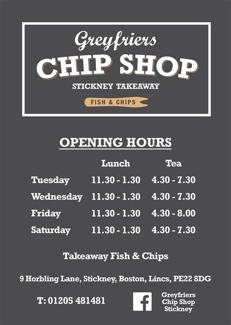 Greyfriers Chip Shop - Stickney
