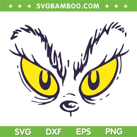 Grinch Eyes Template