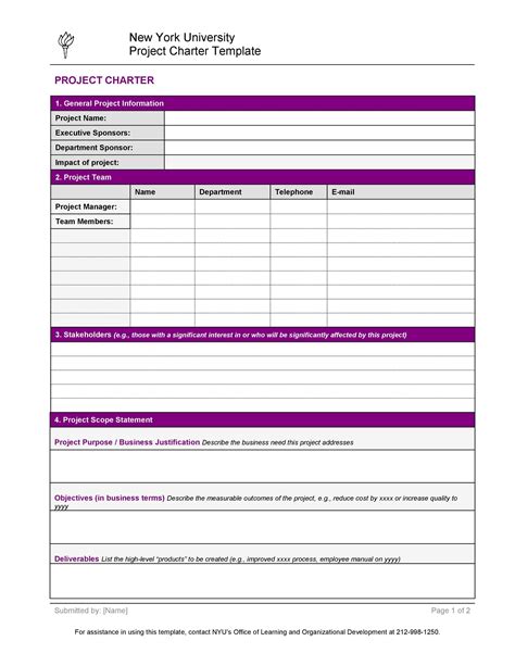 Group Charter Template