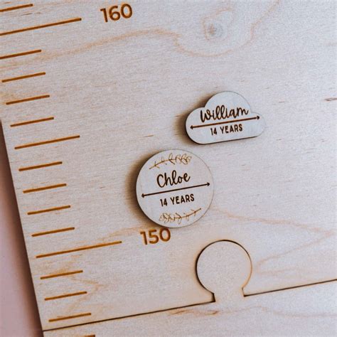 Growth Chart Height Markers