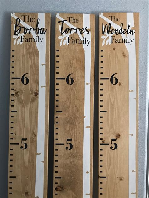 Growth Chart Wall Ruler