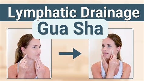Gua Sha Lymphatic Drainage Chart