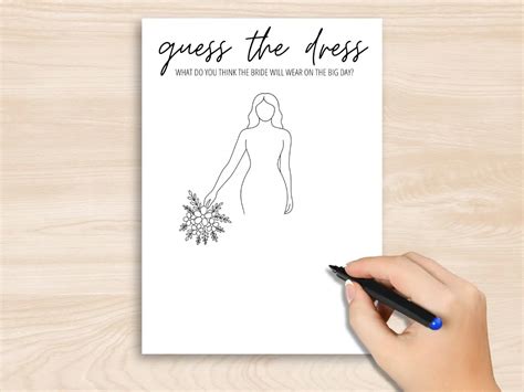 Guess The Dress Template