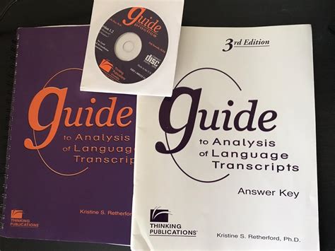 download Guide To Analysis Of Language Transcripts