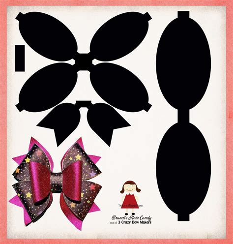 Hair Bow Template