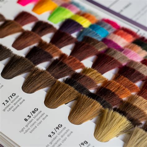 Hair Color Chart Salon