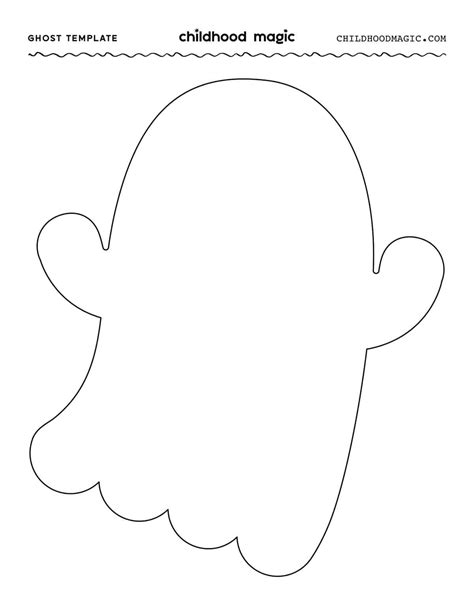 Halloween Ghost Template