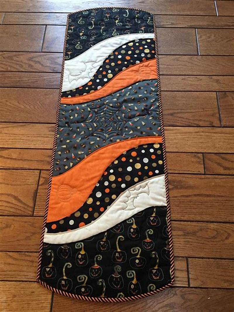 Halloween Table Runner Pattern
