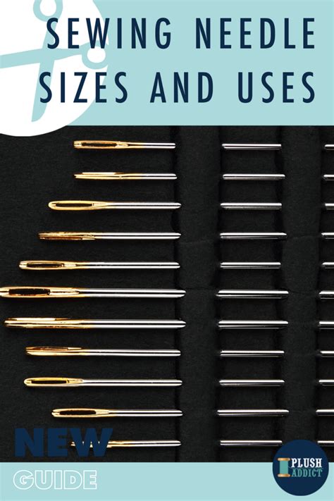 Hand Needle Size Chart