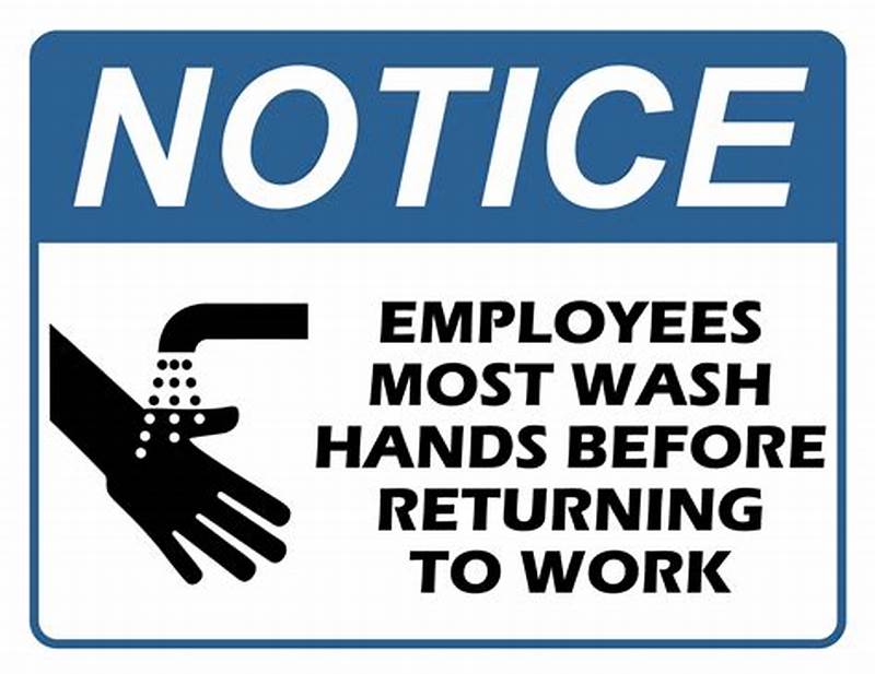 Hand Washing Sign Printable