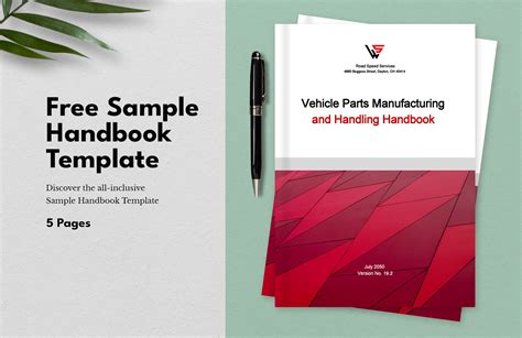 Handbook Template Word