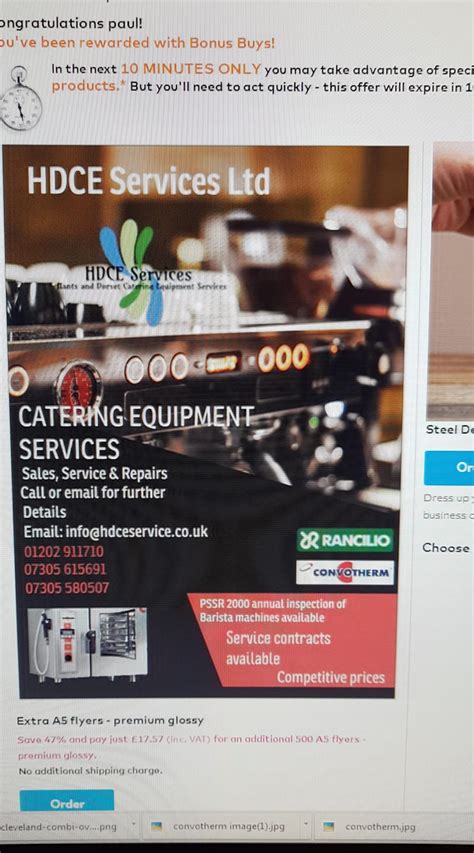 Hants and Dorset Catering Equipment services