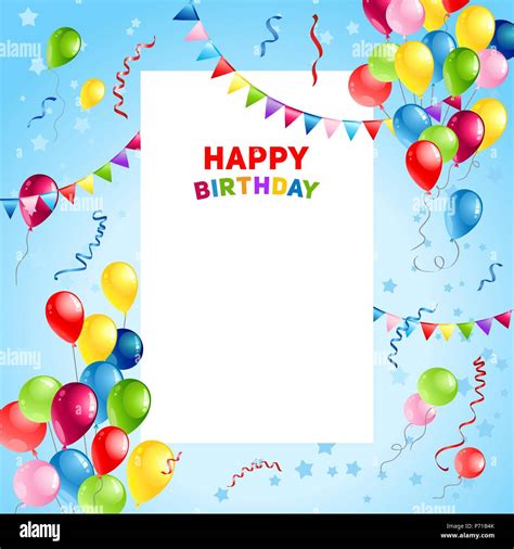 Happy Birthday Card Template