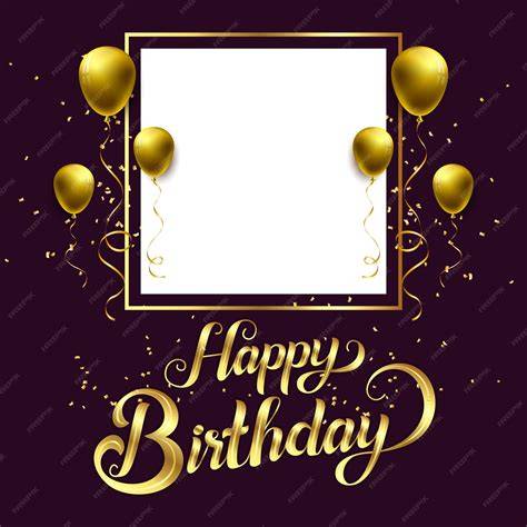 Happy Birthday Picture Template