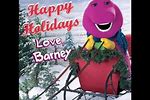 Happy Holidays Love Barney Music