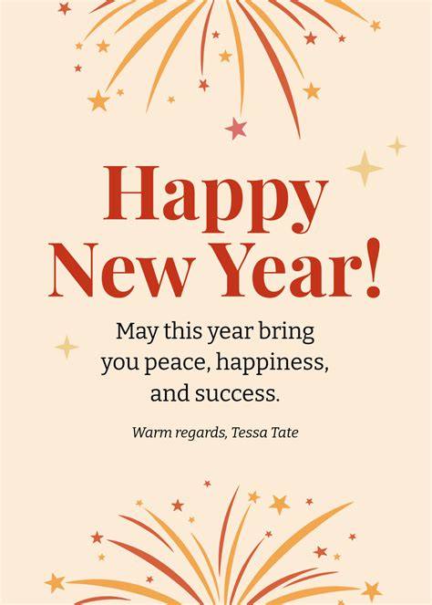Happy New Year Template