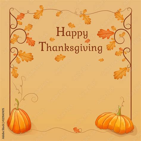 Happy Thanksgiving Template