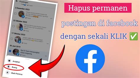 Hapus Postingan
