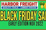Harbor Freight Black Friday 2022
