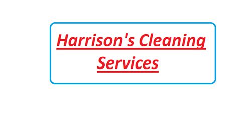 Harrison's Cleaning Services
