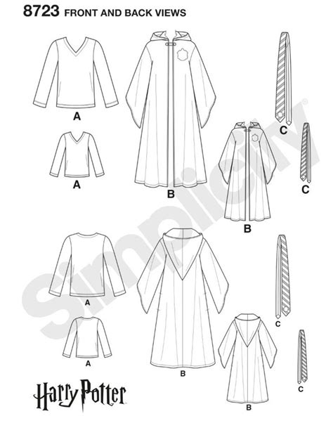 Harry Potter Robe Template