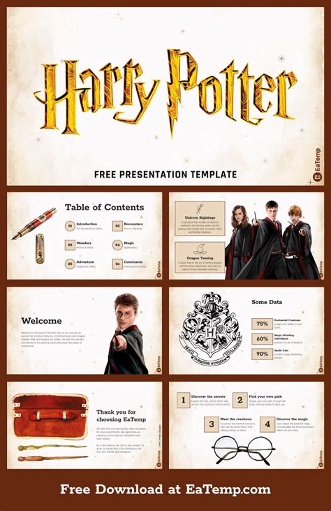 Harry Potter Slideshow Template