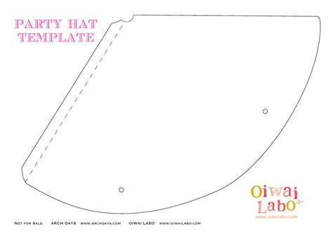 Hat Paper Template