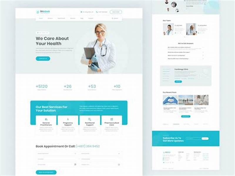 Health Clean Simple Bootstrap Template