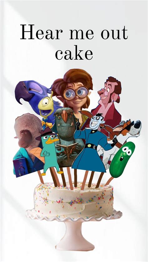 Hear Me Out Cake Template