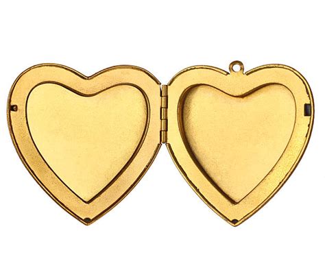 Heart Locket Photo Template