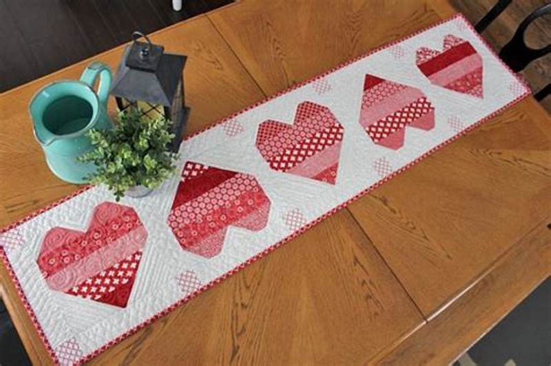 Heart Table Runner Pattern Free