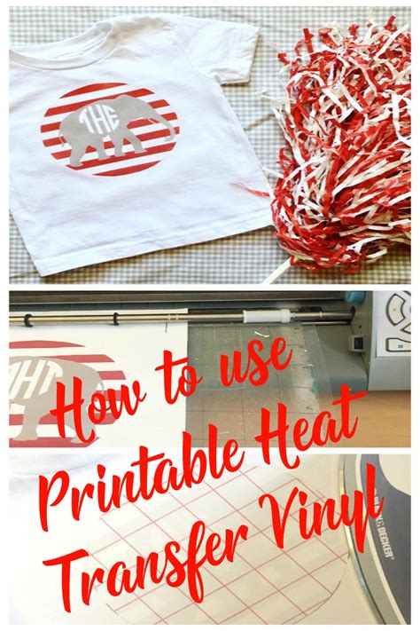 Heat Transfer Vinyl Printable
