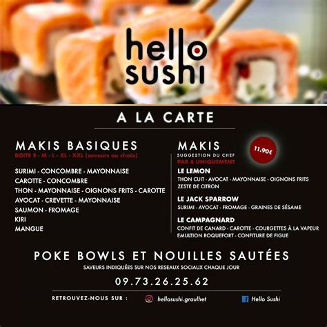 Hello Sushi à Graulhet