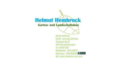 Helmut Hembrock Garten- Und Landschaftsbau